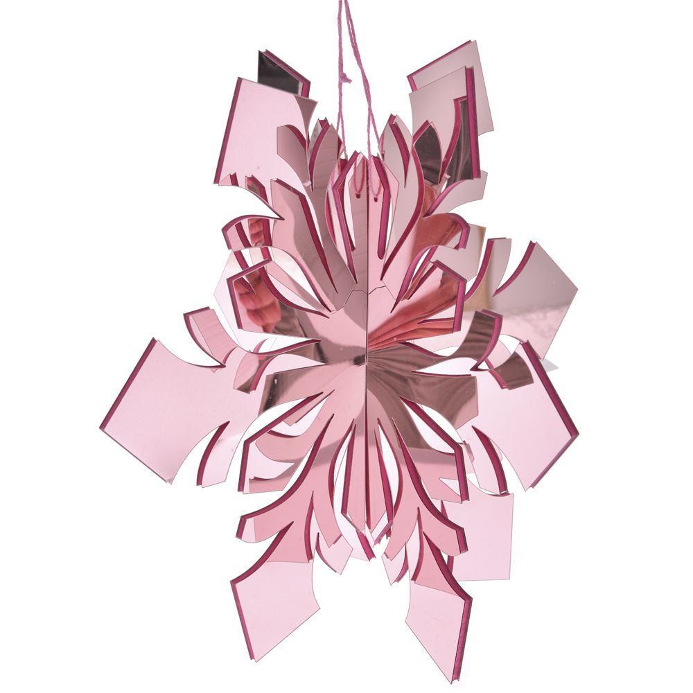 roz nifada 3d akryliki kremasto stolidi stolismos xristougenna