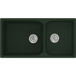 Νεροχύτης Classic 307 Granite Green Ένθετος 92Χ51εκ. Sanitec