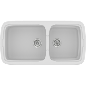 Νεροχύτης Classic 305 White Ένθετος 96Χ51εκ. Sanitec