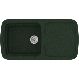 Νεροχύτης Classic 306 Granite Green Ένθετος 96Χ51εκ. Sanitec