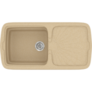 Νεροχύτης Classic 306 Granite Cappuccino Ένθετος 96Χ51εκ. Sanitec