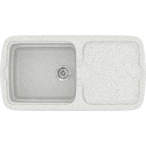 Νεροχύτης Classic 306 Granite White Ένθετος 96Χ51εκ. Sanitec