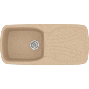Νεροχύτης Classic 308 Granite Beige Ένθετος 97Χ51εκ. Sanitec