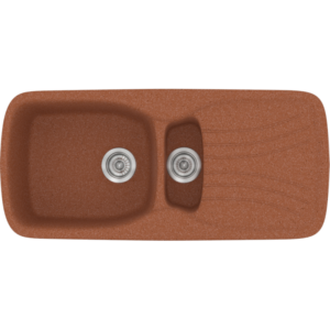 Νεροχύτης Classic 309 Granite Terracota Ένθετος 97Χ51εκ. Sanitec