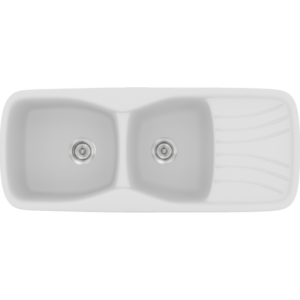 Νεροχύτης Classic 311 White Ένθετος 120x51εκ. Sanitec