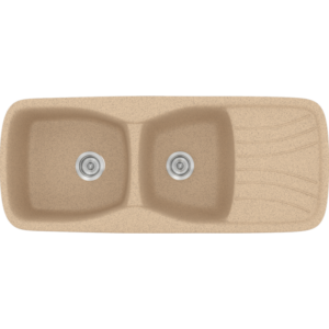 Νεροχύτης Classic 311 Grante Beige Ένθετος 120x51εκ. Sanitec
