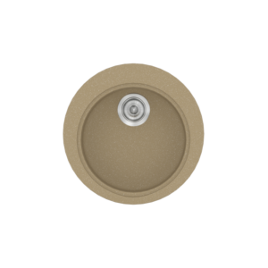 Νεροχύτης Classic 316 Metallic Cream Ένθετος 48x48εκ. Sanitec