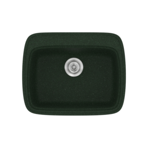 Νεροχύτης Classic 313 Granite Green Ένθετος 58x50εκ. Sanitec