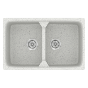 Νεροχύτης Classic 318 Granite White Ένθετος 78x51εκ. Sanitec