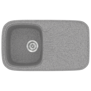 Νεροχύτης Classic 315 Granite Grey Ένθετος 82x50εκ. Sanitec