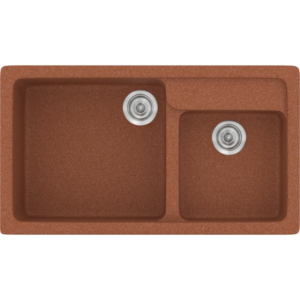 Νεροχύτης Classic 317 Granite Terracota Ένθετος 90x51εκ. Sanitec