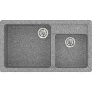 Νεροχύτης Classic 317 Granite Grey Ένθετος 90x51εκ. Sanitec