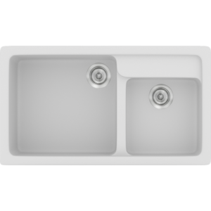 Νεροχύτης Classic 317 White Ένθετος 90x51εκ. Sanitec