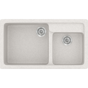 Νεροχύτης Classic 317 Metallic Ice Ένθετος 90x51εκ. Sanitec