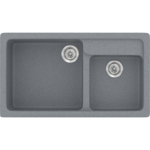 Νεροχύτης Classic 317 Metallic Silver Ένθετος 90x51εκ. Sanitec
