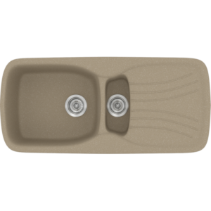 Νεροχύτης Classic 309 Granite Taupe Ένθετος 97Χ51εκ. Sanitec