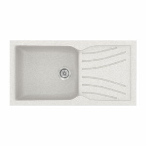 Νεροχύτης Classic 324 Metallic Ice Ένθετος 100x50εκ. Sanitec