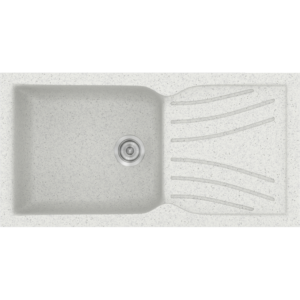 Νεροχύτης Classic 324 Granite White Ένθετος 100x50εκ. Sanitec
