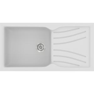 Νεροχύτης Classic 324 White Ένθετος 100x50εκ. Sanitec