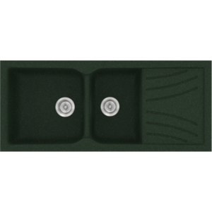 Νεροχύτης Classic 323 Granite Green Ένθετος 115x50εκ. Sanitec