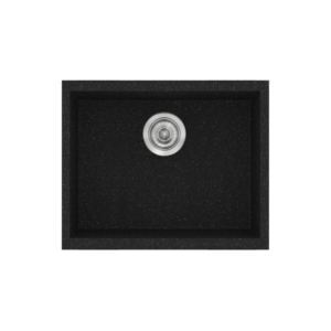 Νεροχύτης Classic 341 Granite Black Ένθετος 50x40εκ. Sanitec