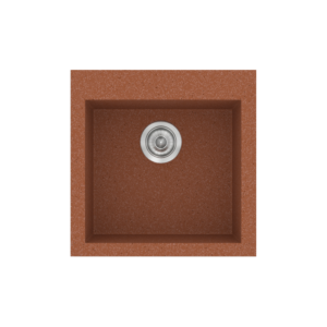 Νεροχύτης Classic 339 Granite Terracota Ένθετος 50x50εκ. Sanitec