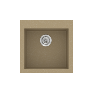 Νεροχύτης Classic 339 Metallic Cream Ένθετος 50x50εκ. Sanitec