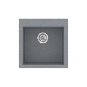 Νεροχύτης Classic 339 Metallic Silver Ένθετος 50x50εκ. Sanitec