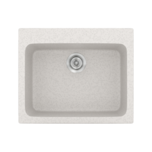 Νεροχύτης Classic 331 Metallic Ice Ένθετος 60x50εκ. Sanitec