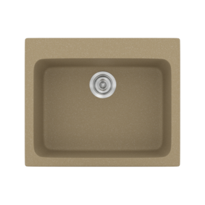 Νεροχύτης Classic 331 Metallic Cream Ένθετος 60x50εκ. Sanitec