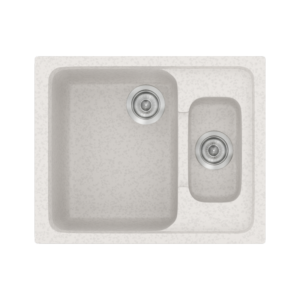 Νεροχύτης Classic 330 Metallic Ice Ένθετος 62x51εκ. Sanitec