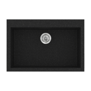 Νεροχύτης Classic 338 Granite Black Ένθετος 70x50εκ. Sanitec