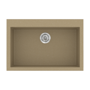 Νεροχύτης Classic 338 Metallic Cream Ένθετος 70x50εκ. Sanitec