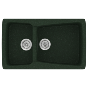 Νεροχύτης Classic 320 Granite Green Ένθετος 79x50εκ. Sanitec
