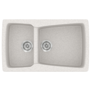 Νεροχύτης Classic 320 Metallic Ice Ένθετος 79x50εκ. Sanitec