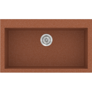Νεροχύτης Classic 333 Granite Terracota Ένθετος 79x50εκ. Sanitec