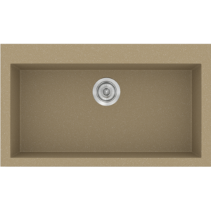 Νεροχύτης Classic 333 Metallic Cream Ένθετος 79x50εκ. Sanitec