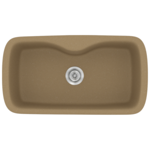 Νεροχύτης Classic 321 Metallic Coffee Ένθετος 83x51εκ. Sanitec
