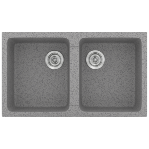 Νεροχύτης Classic 334 Granite Grey Ένθετος 86x50εκ. Sanitec