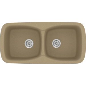 Νεροχύτης Classic 319 Metallic Cream Ένθετος 93x51εκ. Sanitec