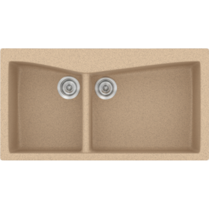 Νεροχύτης Classic 326 Granite Beige Ένθετος 93x51εκ. Sanitec
