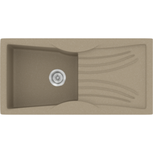 Νεροχύτης Classic 328 Granite Taupe Ένθετος 99x51εκ. Sanitec