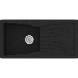 Νεροχύτης Classic 328 Granite Black Ένθετος 99x51εκ. Sanitec