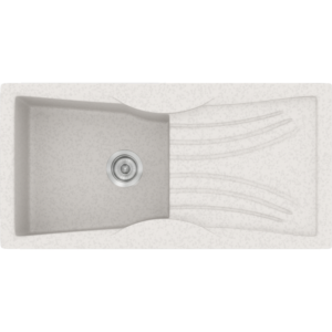 Νεροχύτης Classic 328 Metallic Ice Ένθετος 99x51εκ. Sanitec