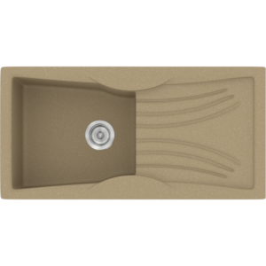 Νεροχύτης Classic 328 Metallic Cream Ένθετος 99x51εκ. Sanitec
