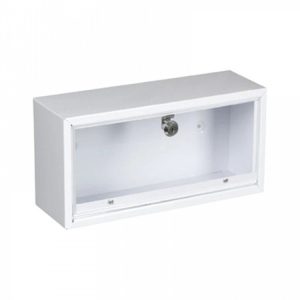Κουτί Ασανσέρ 602 Λευκό 30x10x15εκ. Viometal