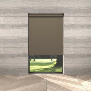 Ρολοκουρτίνα Ολικής Συσκότισης RF Mila Drift Wood-5700-200 Coulisse