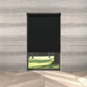 Ρολοκουρτίνα Ολικής Συσκότισης RF Mila Black-6000-200 Coulisse
