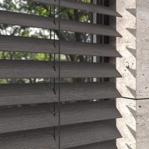 Ξύλινο Στόρι Bamboo Natural Black-BPS8BK50 Coulisse