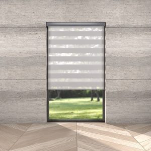 Double Roller DRF Poros Silver-5300 Coulisse